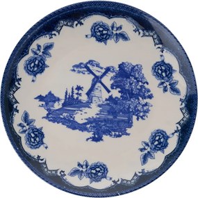 Dinner Set (24 Pieces) Bluecourt White
Blue