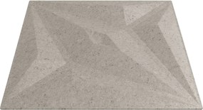 vidaXL Πάνελ τοίχου Αστέρι 12 pcs Αστέρι Μπετόν 50 x 50 cm Φελιζόλ XPS