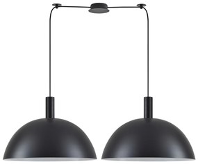 Φωτιστικό Οροφής  SE21-BL-4-BL2-MS50 ADEPT TUBE Black Metal Shade Pendant+ - 51W - 100W - 77-8504