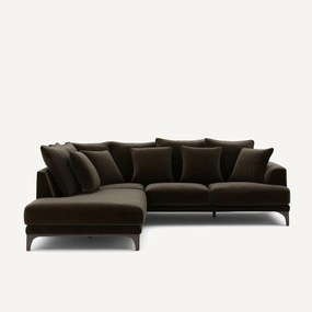 Γωνιακός καναπές από βελούδο, ARMENTO