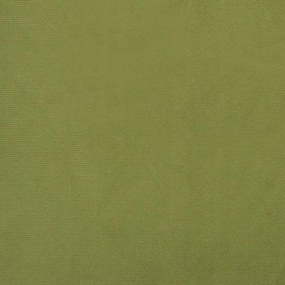 Σκαμπό με Ξύλινα Πόδια Ανοιχτό Πράσινο Βελούδινο - Πράσινο