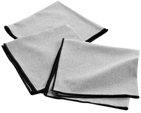 Πετσέτες Φαγητού (Σετ 3τμχ) L-C Mistraline Gris 1731235