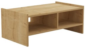 Τραπέζι σαλονιού Tiena  σε oak απόχρωση 90x50x35εκ