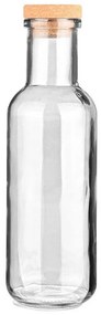 Μπουκάλι Γυάλινο 1000ml Με Καπάκι Φελλού Clear Estia Γυαλί
