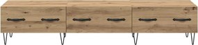 vidaXL Ντουλάπι TV artisan δρυς 150 x 36 x 30 εκ Επεξεργασμένο ξύλο