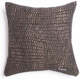 Διακοσμητική μαξιλαροθήκη Aslanis Home Ismaros-Mauro-Sokola-45 x 45 εκ.
