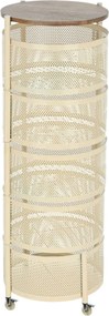 Τρόλεϊ/Ραφιέρα 5 Θέσεων (Φ30x84) Estia Allure Ivory 01-39837