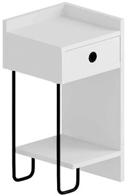 Κομοδίνο Sirius Δεξί 0214339 32x30x61cm White