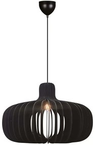 Φωτιστικό Οροφής Hazo 2512073003 Φ65,5x43cm E27 60W Black Nordlux