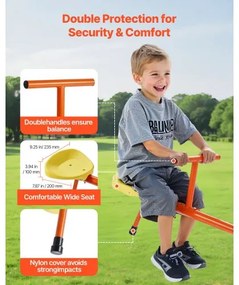 VEVOR Kids Seesaw 100 lbs Capacity 360 Degrees Rotating Teeter Totter Aged 3+