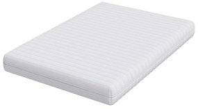 vidaXL Στρώματα Λευκό 140 x 200 cm 100% ύφασμα πολυεστέρα