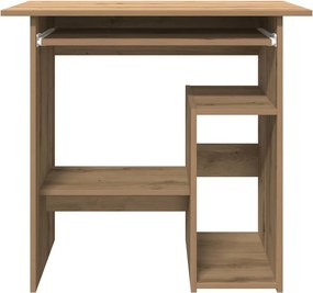 VidaXL Γραφείο Αρτισιανή Δρυς 80x45x74 εκ. από Επεξεργασμένο Ξύλο