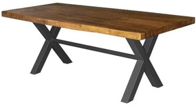 Τραπέζι Κήπου Suar/T-X 02-00-1168 200x90x78cm Anthracite-Walnut