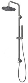 Κολόνα Σταθερού Ντους Lucy C6326B Chrome Karag Ατσάλι,Abs