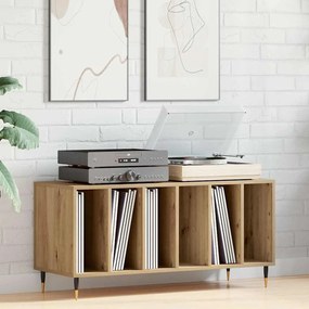 vidaXL Ντουλάπα Δίσκων Τεχνολογίας Οξιά 100x38x48 εκ Επεξεργασμένο Ξύλο