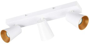 Φωτιστικό Οροφής - Σποτ Sharp 817100331 46x8,5x16cm 3xGU10 10W White Trio Lighting