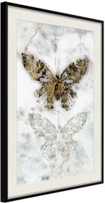 Αφίσα - Butterfly Fossils - 40x60 - Μαύρο - Με πασπαρτού