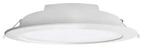 Χωνευτό Φωτιστικό Οροφής LED 22W Λευκό Downlight Φ22cm 3000K Milena 40-10382 Panagoulas-40-10382-Λευκό 40-10382