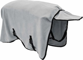 vidaXL Σαμάρι Ίππου Φωτεινό γκρι και ροζ Πολυεστέρας