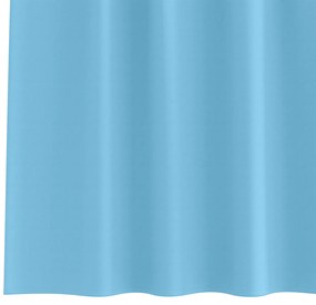 vidaXL Κουρτίνες με κουρτίνες 2 pcs Γαλάζιο 245 x 140 εκ. Πολυεστέρας