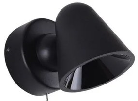 Σποτ Φωτιστικό Τοίχου LED Μαύρο ENZO 4280901 Viokef 4280901 Μαύρο