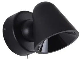 Σποτ Φωτιστικό Τοίχου LED Μαύρο ENZO 4280901 Viokef 4280901 Μαύρο