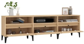 vidaXL Έπιπλο Τηλεόρασης Sonoma Δρυς 150x30x44,5 εκ. Επεξ. Ξύλο