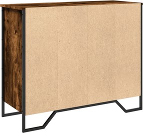 vidaXL Ντουλάπι Καπνιστή Δρυς 91x35,5x74,5 εκ. Επεξεργασμένο Ξύλο