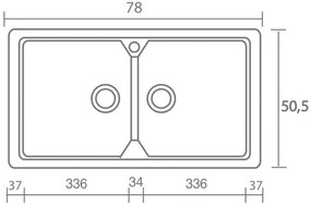 Νεροχύτης Sanitec 318-Granite Celtic Stone