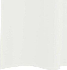 vidaXL Κουρτίνες Voile με τσέπες ράβδου 2 τεμάχια Λευκό