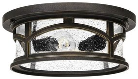 Πλαφονιέρα Φωτιστικό Οροφής 2xE27 IP44 Marblehead Elstead Lighting-QZ-MARBLEHEAD-F-Μπρονζέ QZ-MARBLEHEAD-F