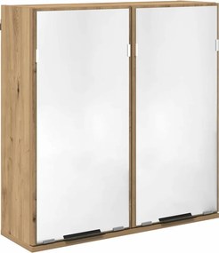 vidaXL Σετ Ντουλαπιών Μπάνιου 3 τεμ. Artisan Oak Επεξεργασμένο Ξύλο