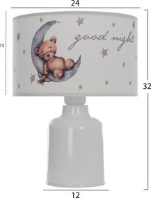 ΠΑΙΔΙΚΟ ΦΩΤΙΣΤΙΚΟ ΕΠΙΤΡΑΠΕΖΙΟ BALOO HM7577.07 Φ24x32 εκ.