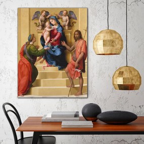 Αναγεννησιακός πίνακας σε καμβά με θρησκευτική παράσταση KNV842 120cm x 180cm Μόνο για παραλαβή από το κατάστημα