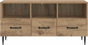 vidaXL Ντουλάπι TV 102 x 34,5 x 50 εκ. Artisan Δρυς Επεξεργασμένο Ξύλο