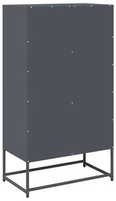 HIGHBOARD ΑΝΘΡΑΚΙ 68X39X123 CM ΧΑΛΥΒΑΣ 853358