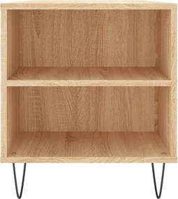 vidaXL Τραπεζάκι Σαλονιού Sonoma Δρυς 102x44,5x50 εκ. Επεξεργ. Ξύλο