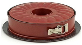 Φόρμα με Αποσπώμενη Βάση Iris Granite (Σετ 3Τμχ) Φ28cm Red Keystone Aluminium