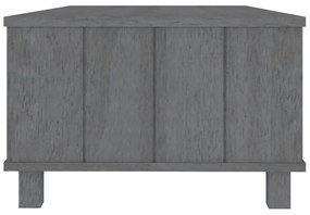 vidaXL Τραπεζάκι Σαλονιού HAMAR Σκ. Γκρι 100x55x35εκ Μασίφ Ξύλο Πεύκου