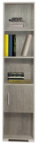 SARFURNITURE Βιβλιοθήκη παιδική 40αρα σταχτί SAR-111257