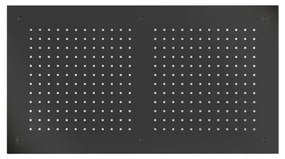 Almar Black Brushed PVD Κεφαλή εντοιχισμού οροφής 1 ροής