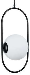 Φωτιστικό Οροφής Hamburg 00591 25x20x50cm 1xE27 Black GloboStar
