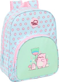 Σακίδιο Pembe The pink cat Πολύχρωμο 26 x 34 x 11 cm