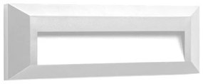 Απλίκα Φωτιστικό Τοίχου LED 3W 3000K IP65 23x8 Spotlight-7792-Λευκό 7792