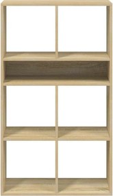 vidaXL Βιβλιοθήκη Χρώμα Sonoma Δρυς 66x31x112 εκ. Επεξεργασμένο Ξύλο