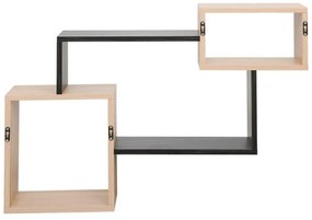 Ράφι τοίχου Beldra σε φυσική απόχρωση με όψη μαρμάρου 84x15x57.8εκ. 84x15x57.8 εκ.