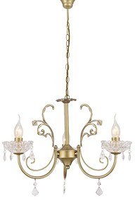 Φωτιστικό Κρεμαστο Aca DLA12153P FABERGE Οξυντέ (Bronzed)