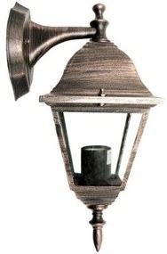 Φανάρι Απλίκα Φωτιστικό Τοίχου E27 60W 19,3x33cm Aca-HI6042R-Σκουριασμένο HI6042R