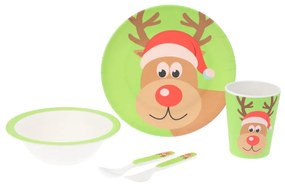 Χριστουγεννιάτικο Σετ Φαγητού (5τμχ) K-M Reindeer 177601930
