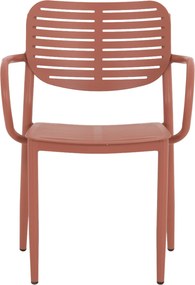 ΠΟΛΥΘΡΟΝΑ ΤΡΑΠΕΖΑΡΙΑΣ HILLIARD HM6644.08 ΑΛΟΥΜΙΝΙΟ ΣΕ TERRACOTTA 58x52x78Υεκ